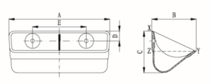 dh rice mill dryer bucket