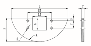 br arc drag conveyor flight