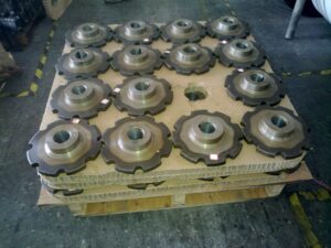 sprocket for conveyor roller chain