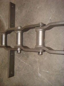 offset sidebar roller chain