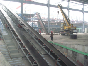 heavy duty EP conveyor belt for bulk material conveying