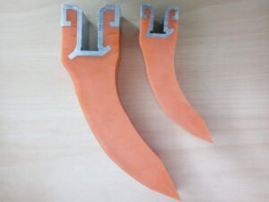 rubber impact bars