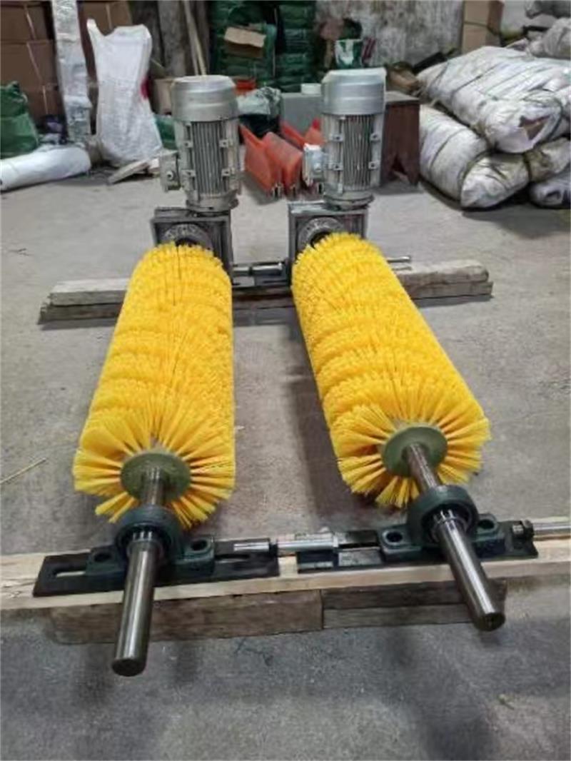 belt conveyor brush cleaner