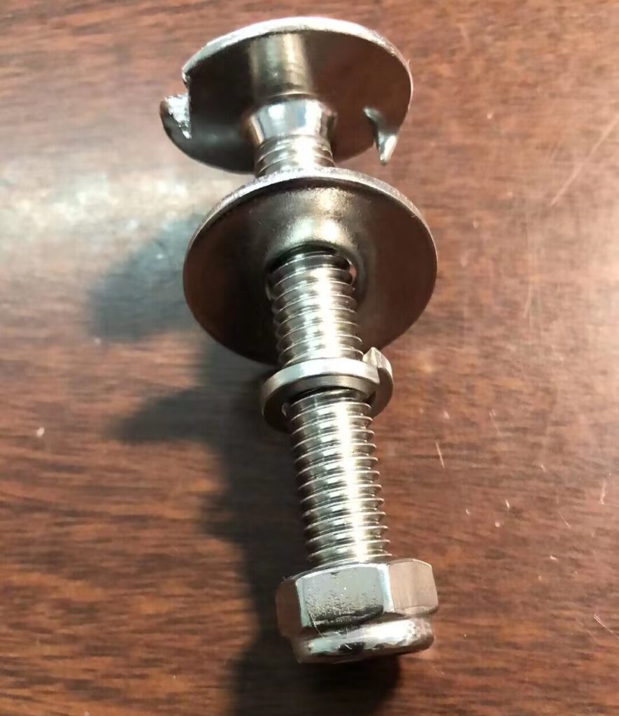 fanged elevator bolts stainless steel